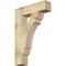 Ekena Millwork Olympic Block Rough Sawn Bracket, Douglas Fir, 6"W x 26"D x 38"H BKT06X26X38OLY05RDF - alternate 1